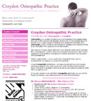 Croydon Osteopath